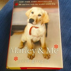 Marley & Me hardcover book